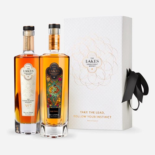 The Lakes Whiskymaker's Reserve And Editions Twin Gift Box 2x70cl